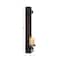 Black Iron Rustic Candle Wall Sconce, 36" x 8" x 5"
